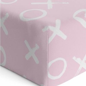 Kushies flannel pink 🤍XO fitted crib sheet